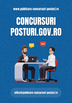 concursuri posturi gov