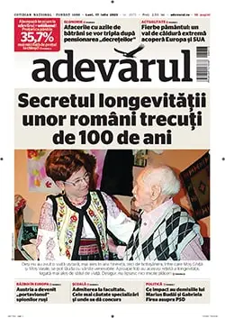 mare publicitate Adevarul